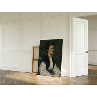 Portrait of a Lady - James Tissot | Reproduction Tableau Décoration murale affiche copie