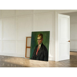 Portrait of a Man - Konrad Mägi | Reproduction Tableau Décoration murale affiche copie