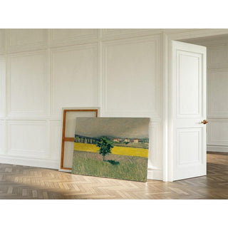Prairie Au Pont d'Argenteuil - Gustave Caillebotte | Reproduction Tableau Décoration murale affiche copie