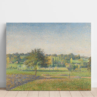 Prairie à Éragny - Camille Pissarro | Reproduction Tableau Décoration murale affiche copie