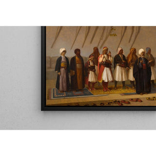 Prière dans la maison du chef Arnaut - Jean-Léon Gérôme | Reproduction Tableau Décoration murale affiche copie