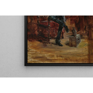 Princeteau dans son Atelier - Henri de Toulouse-Lautrec | Reproduction Tableau Décoration murale affiche copie