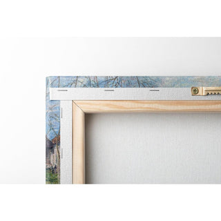 Printemps au Bord du Loing - Alfred Sisley | Reproduction Tableau Décoration murale affiche copie