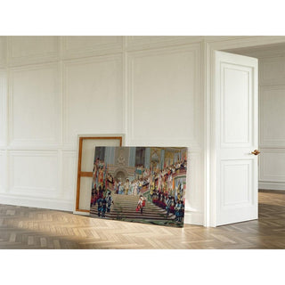 Reception de Le Grand Condé par Louis XIV à Versailles en 1674 - Jean-Léon Gérôme | Reproduction Tableau Décoration murale affiche copie
