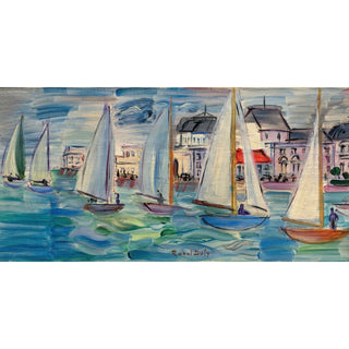 Régates à Deauville 1934 – Raoul Dufy