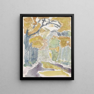 Reijer Stolk - Bospad in de herfst.webp