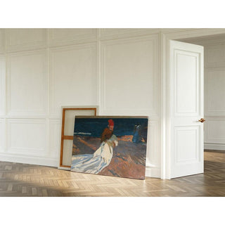 Rentrant la voile, plage de Valence - Joaquín Sorolla | Reproduction Tableau Décoration murale affiche copie