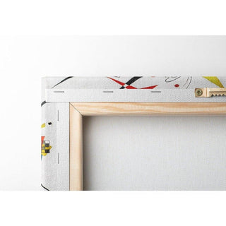 Reprodution tableau | Sur blanc II - Wassily Kandinsky | Reproduction Tableau Décoration murale affiche copie