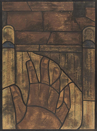 Richard Nicolas Roland Holst - Ontwerp voor raam in het Noordertransept in de Dom te Utrecht 41.webp