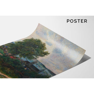 Rouen, l'église Saint-Ouen - Paul Gauguin | Reproduction Tableau Décoration murale affiche copie