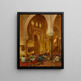 Rudolf Ernst - In the Madrasa.webp