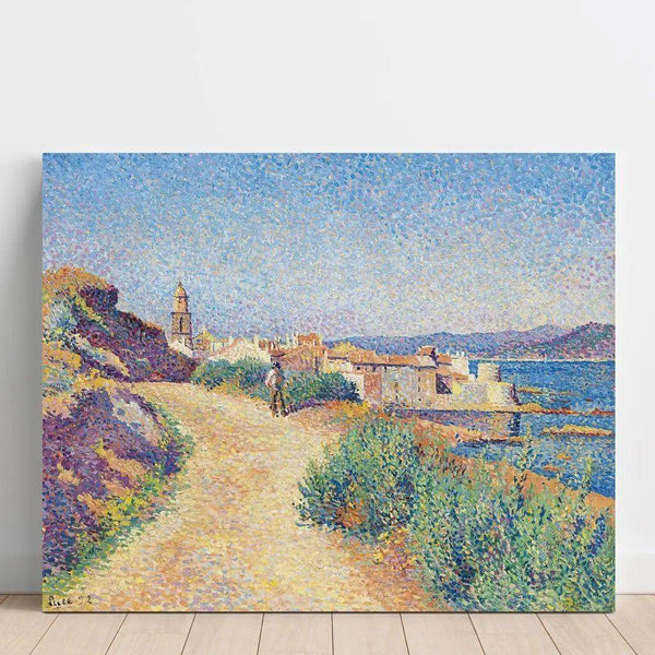 Reproductie van het schilderij Saint-Tropez - Maximilien Luce