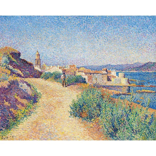 Saint-Tropez - Maximilien Luce | Reproduction Tableau Décoration murale affiche copie