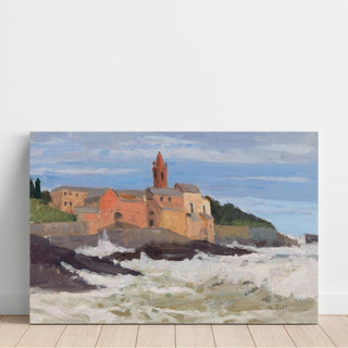 San Giuliano in Genoa - Alfred Zoff | Reproduction Tableau Décoration murale affiche copie