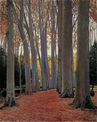 Santiago Rusiol - Avenue of Plane Trees.webp