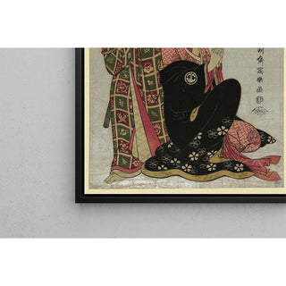 Sawamura Sojuro et Segawa Kikunojo - Toshusai Sharaku | Reproduction Tableau Décoration murale affiche copie