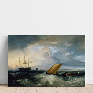Sheerness vue depuis le Nore - Joseph Mallord William Turner | Reproduction Tableau Décoration murale affiche copie