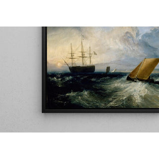 Sheerness vue depuis le Nore - Joseph Mallord William Turner | Reproduction Tableau Décoration murale affiche copie