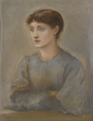 Sir Edward Coley BurneJones - Portrait Of Margaret The Artists Daughter.webp