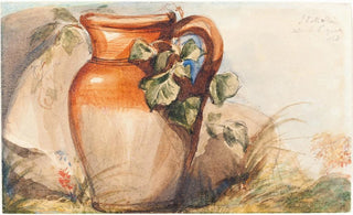 Sir John Everett Millais - Study of a Pottery Jug recto.webp