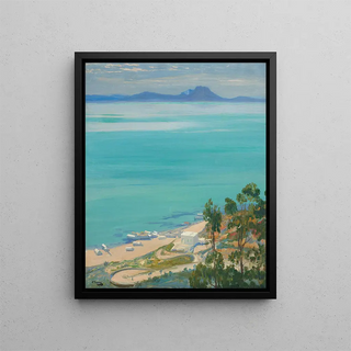 Sir John Lavery - The Bay of Tunis Morning.webp