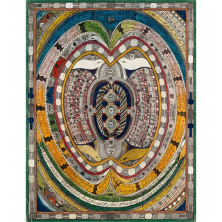 Skt. Adolf Riesen Esskurial, Reykiawik - Adolf Wölfli | Reproduction Tableau Décoration murale affiche copie