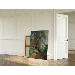 Sonnige Bachlandschaft - Alfred Zoff | Reproduction Tableau Décoration murale affiche copie