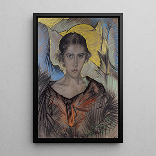 Stanisaw Ignacy Witkiewicz - Portrait of a woman.webp