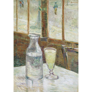 Table de café avec absinthe - Vincent van Gogh | Reproduction Tableau Décoration murale affiche copie