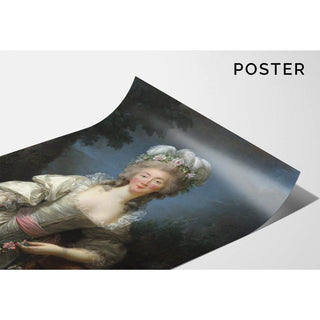 Tableau Madame du Barry - Elisabeth Louise Vigée Le Brun | Reproduction Tableau Décoration murale affiche copie