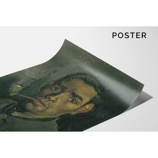 Tête d'un homme - Vincent van Gogh | Reproduction Tableau Décoration murale affiche copie