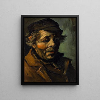 Tête de paysan - Vincent Van Gogh | Reproduction Tableau Décoration murale affiche copie