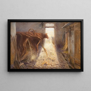 Theodor Philipsen - Cowshed on the Island of Saltholm.webp