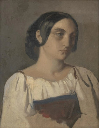 Thodore Chassriau - Portrait of an Italian woman.webp
