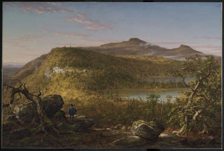 Thomas Cole - A View of the Two Lakes and Mountain House Catskill Mountains Morning.webp