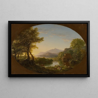 Thomas Cole - The Mill Sunset.webp