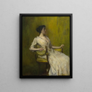Thomas Wilmer Dewing - Lady in White.webp
