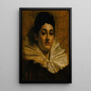 Thomas Wilmer Dewing - Portrait of Frances C Houston.webp