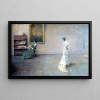 Thomas Wilmer Dewing - The White Dress.webp