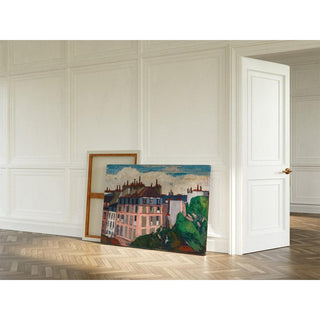 Toits, Paris - Henry Lyman Sayën | Reproduction Tableau Décoration murale affiche copie