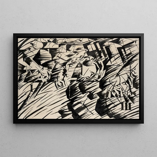 Umberto Boccioni - States of Mind Those Who Go.webp