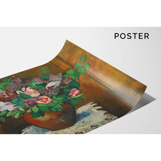 Vase de Fleurs - Suzanne Valadon | Reproduction Tableau Décoration murale affiche copie