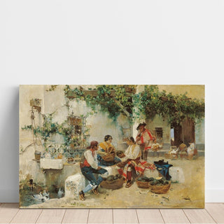 Vente de melons - Joaquín Sorolla | Reproduction Tableau Décoration murale affiche copie