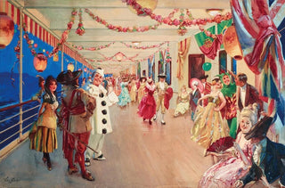 Victor Gabriel Gilbert - A Masked Ball on a Ship.webp