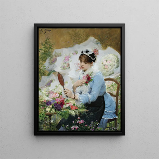 Victor Gabriel Gilbert - The Flower Seller.webp