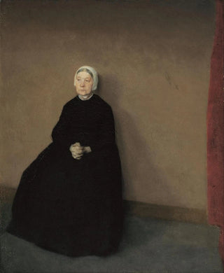Vilhelm Hammershi - An old woman.webp