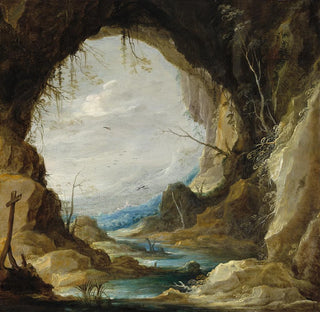 Vue d'une Grotte - David Teniers le Jeune