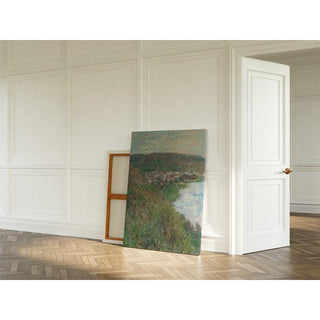 Vue de Vétheuil - Claude Monet | Reproduction Tableau Décoration murale affiche copie