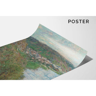 Vue de Vétheuil - Claude Monet | Reproduction Tableau Décoration murale affiche copie