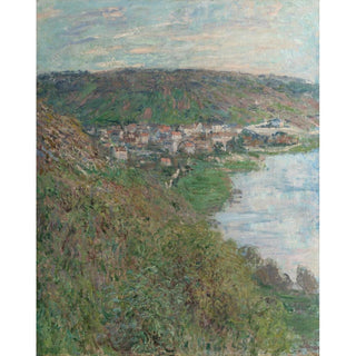 Vue de Vétheuil - Claude Monet | Reproduction Tableau Décoration murale affiche copie